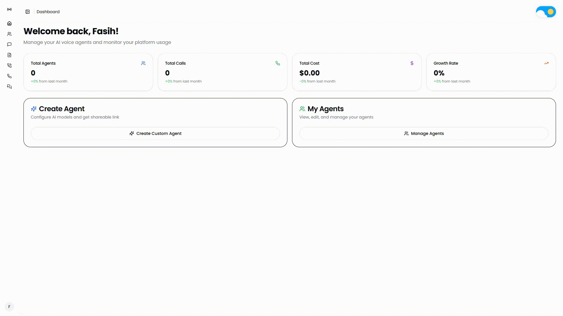 Base Echo Dashboard Preview